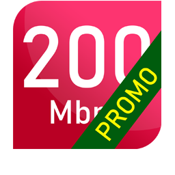 Promo 200 Mbps
