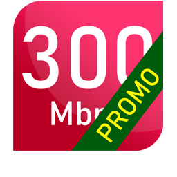 Promo 300 Mbps